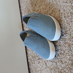 Seavees Men's Slip On Vintage Washed Linen Shoes